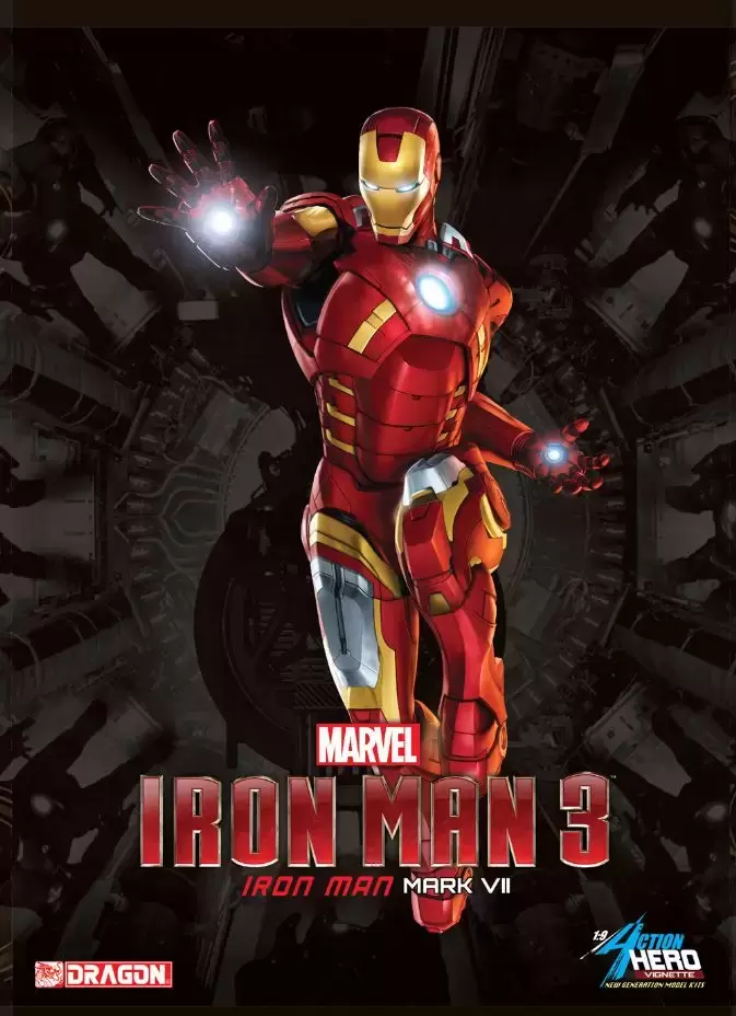 1/9 Action Hero Vignette - Iron Man 3 - Iron Man Mark VII
