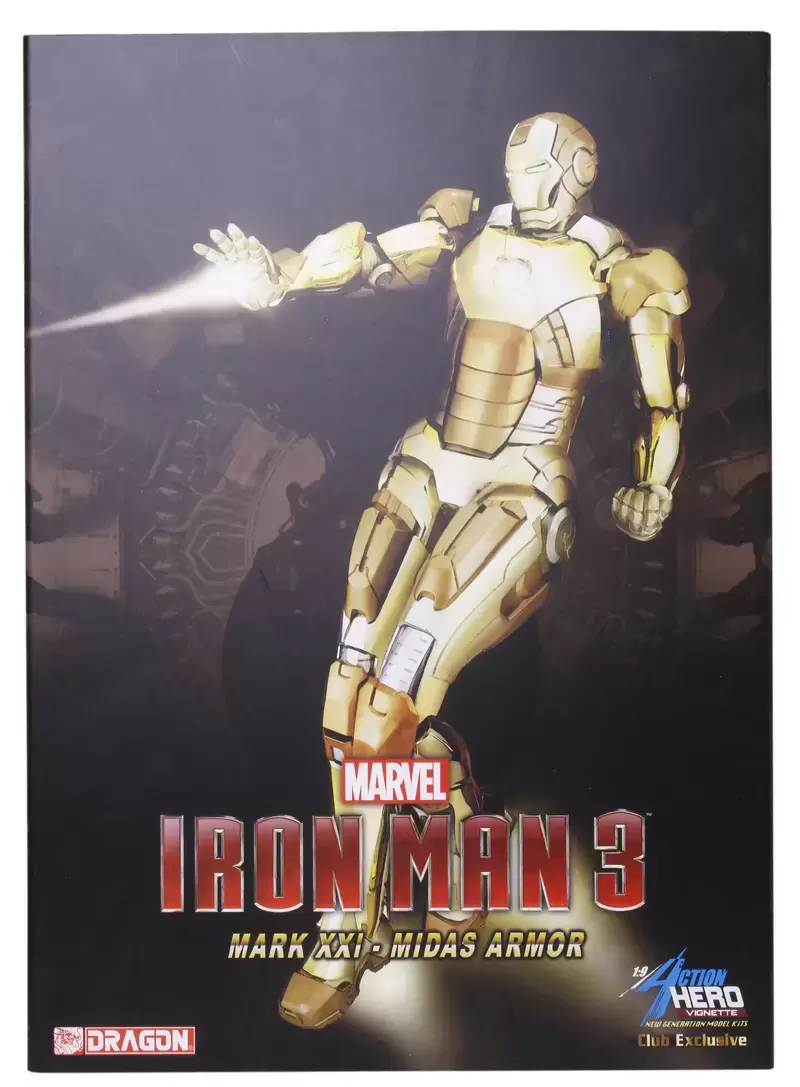 1/9 Action Hero Vignette - Iron Man 3 - Iron Man Mark XXI Midas