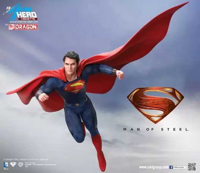 1/9 Action Hero Vignette - Man of Steel - Superman