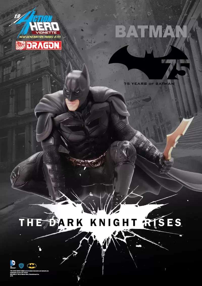 1/9 Action Hero Vignette - The Dark Knight Rises - Batman