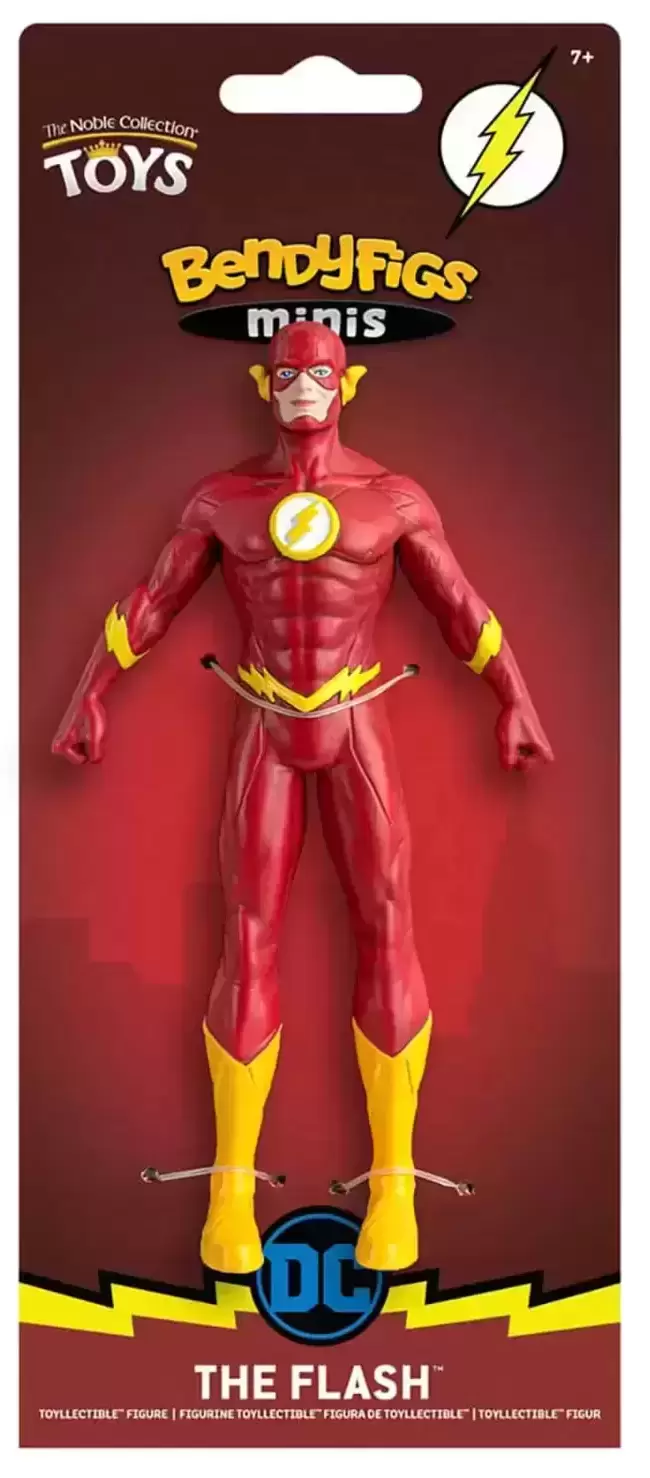 The Noble Collection DC Comics Flash Bendyfig Poseable Figure 