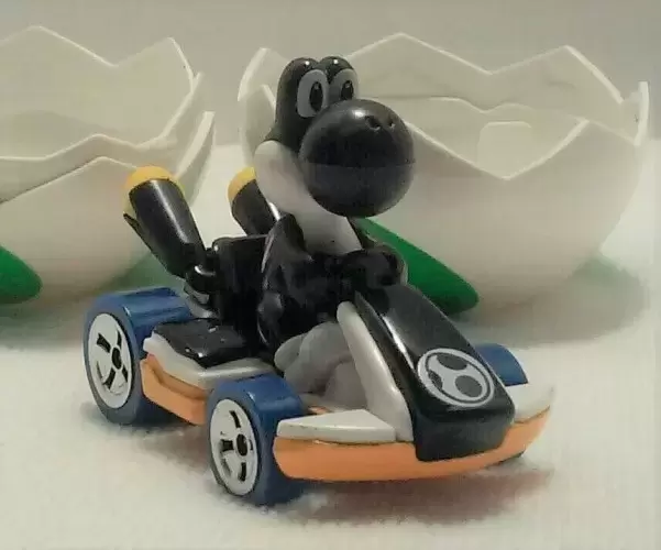 Hot Wheels Mario Kart - Black Yoshi