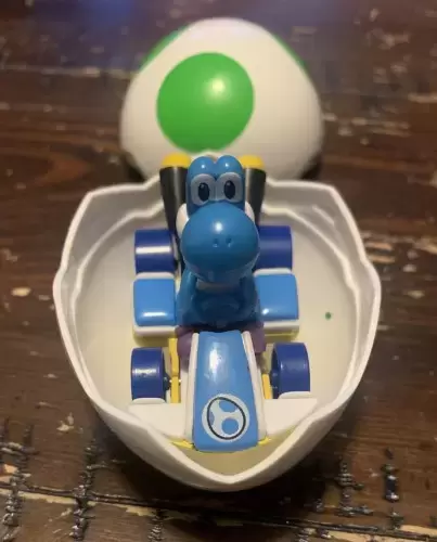 Hot Wheels Mario Kart - Light Blue Yoshi
