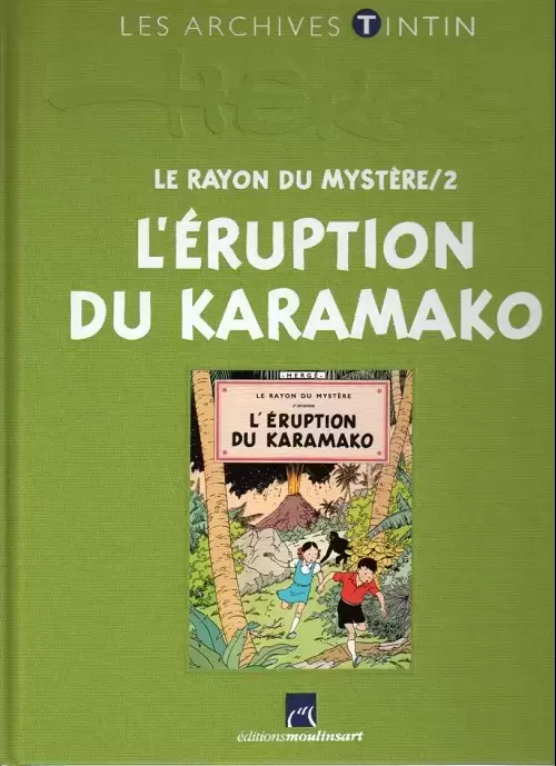 Les Archives Tintin  - Atlas - Le Rayon du mystère/2 : L\'Éruption du Karamako