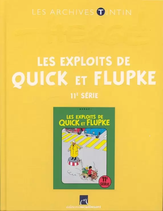 Les Archives Tintin  - Atlas - Les Exploits de Quick et Flupke - 11e série
