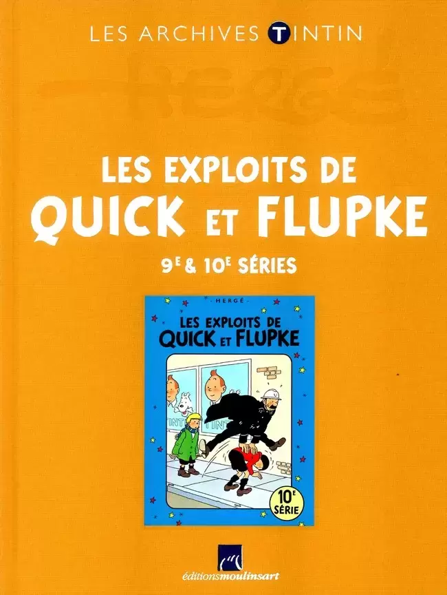 Les Archives Tintin  - Atlas - Les Exploits de Quick et Flupke - 9e & 10e séries