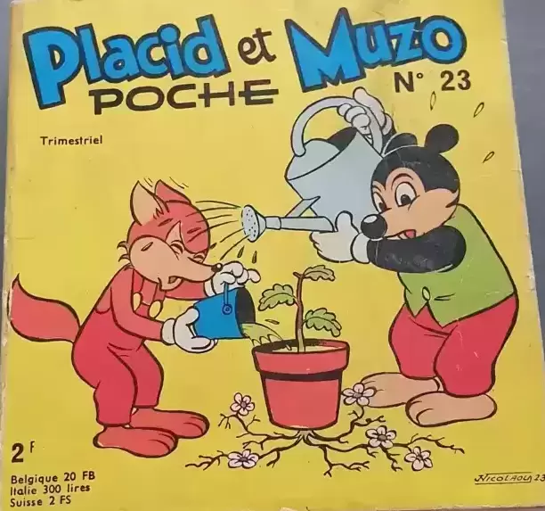 Placid et Muzo Poche - Placid Et Muzo Poche N° 23