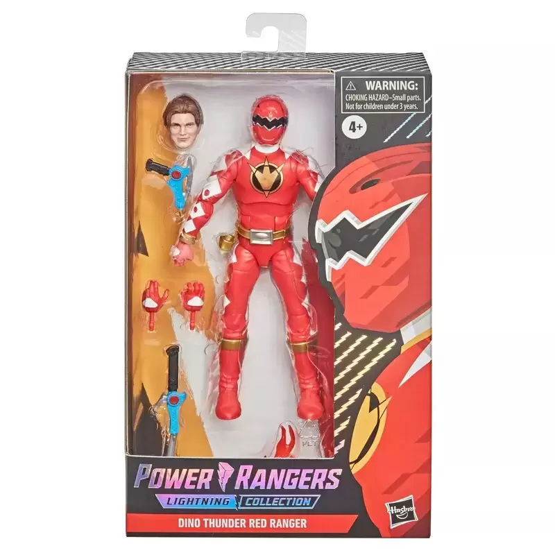 Power Rangers Hasbro - Lightning Collection - Dino Thunder Red Ranger (Spectrum Series)