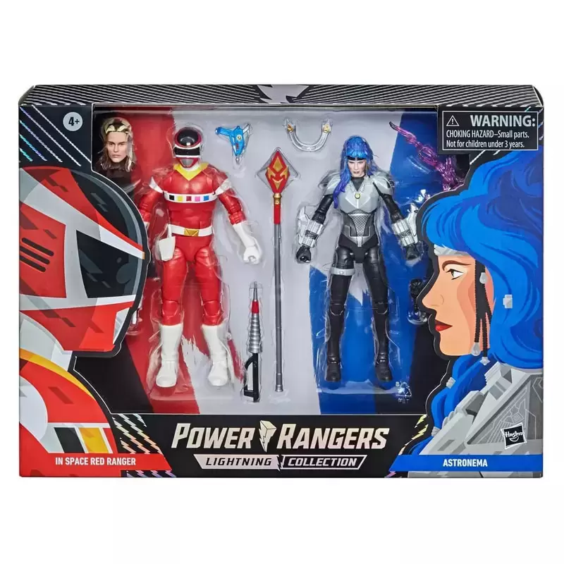 Power Rangers Hasbro - Lightning Collection - In Space Red Ranger & Astronema (Spectrum Series)
