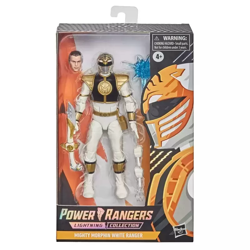 Power Rangers Hasbro - Lightning Collection - Mighty Morphin White Ranger (Spectrum Series)