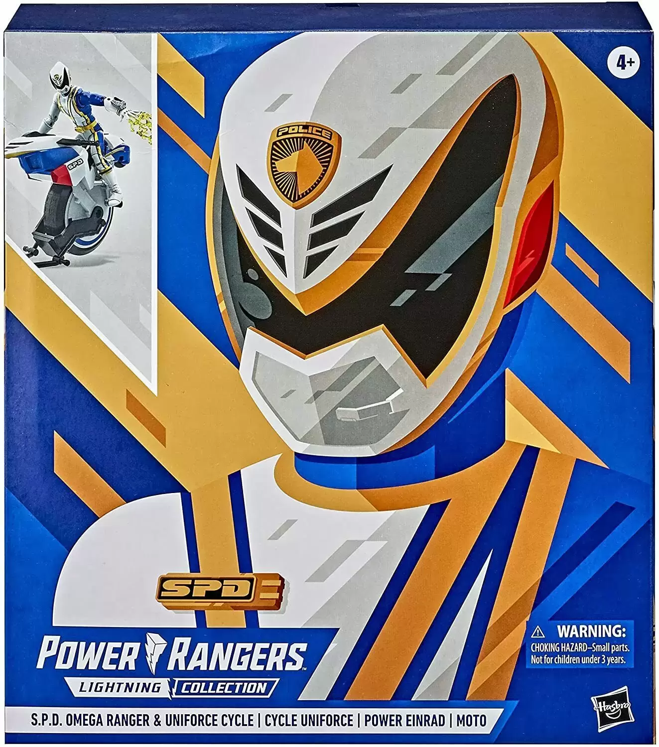 Power Rangers Hasbro - Lightning Collection - S.P.D. Omega Ranger & Uniforce Cycle