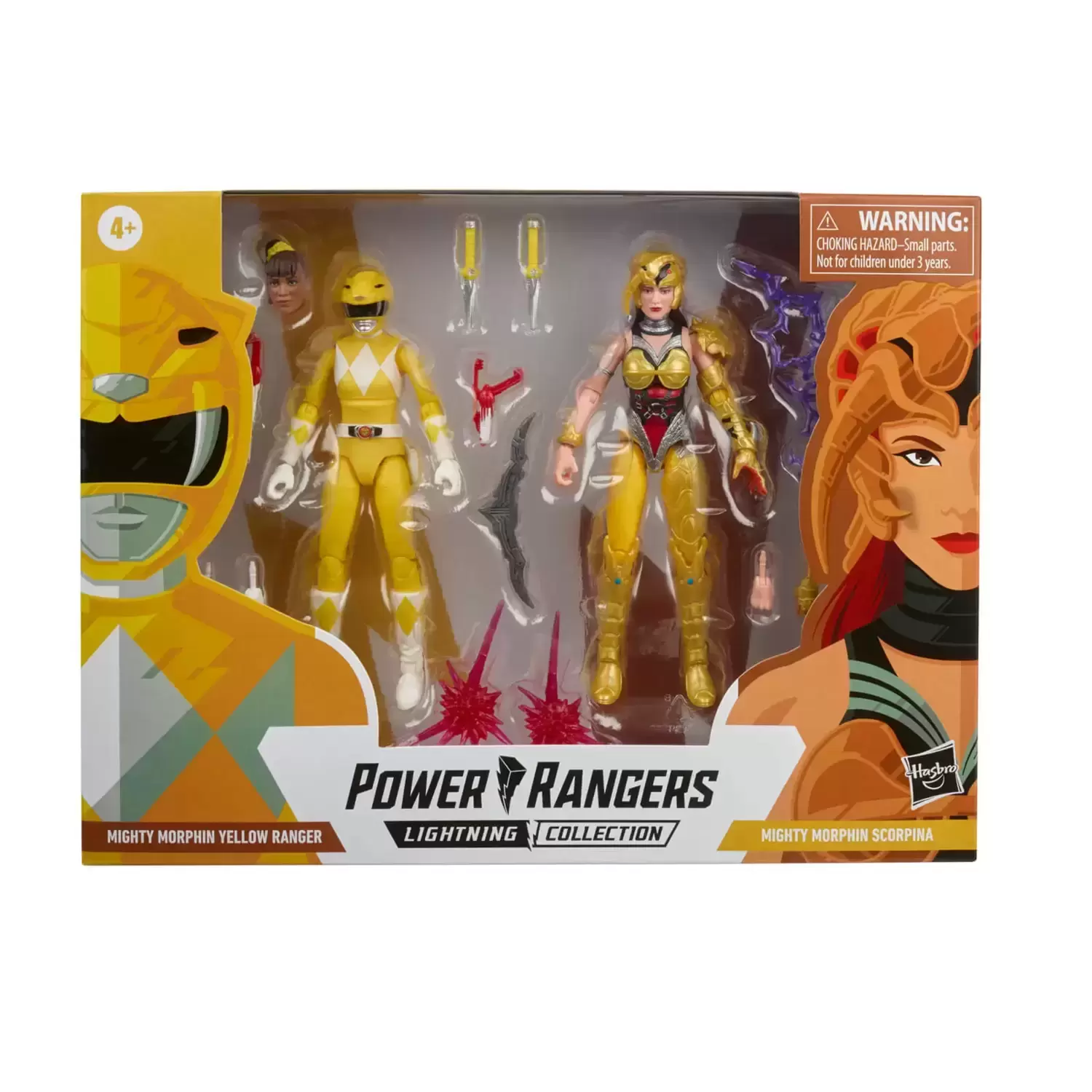 Power Rangers Hasbro - Lightning Collection - Yellow Ranger Vs. Scorpina