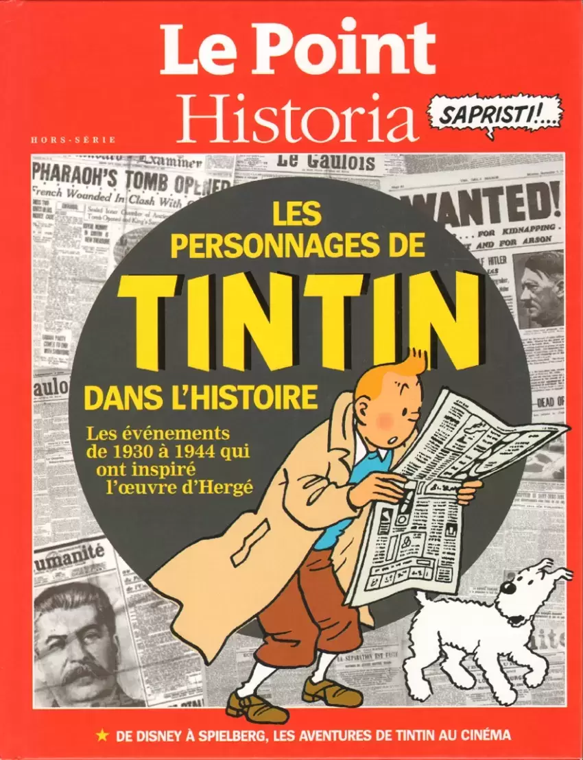 Tintin - Divers - Les Personnages de Tintin dans l\'Histoire