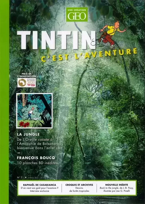 Tintin c\'est l\'aventure - Géo - Tintin - c\'est l\'aventure - n° 7