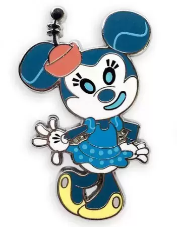 Disney Pins Open Edition - Mickey Mouse and Friends Robot Set - Minnie Mouse