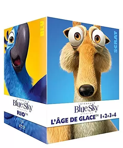 Film d\'Animation - Blue Sky : L\'intégrale des 8 films (inclus Epic, L\'Age de Glace 1 à 4, Rio) [Blu-ray]