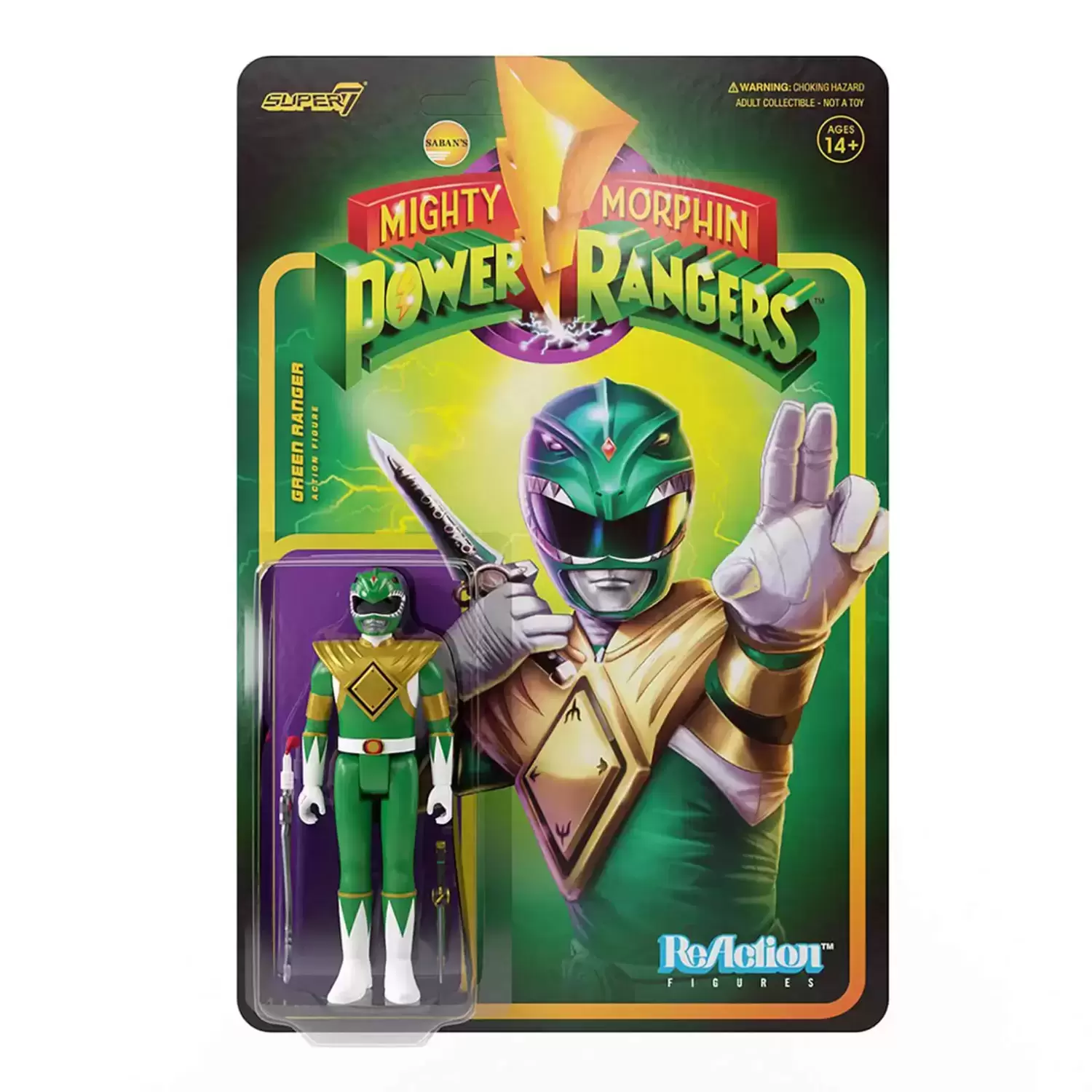 ReAction Figures - Power Rangers - Green Ranger