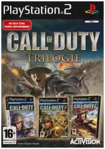 Jeux PS2 - Call of Duty Pack trilogie