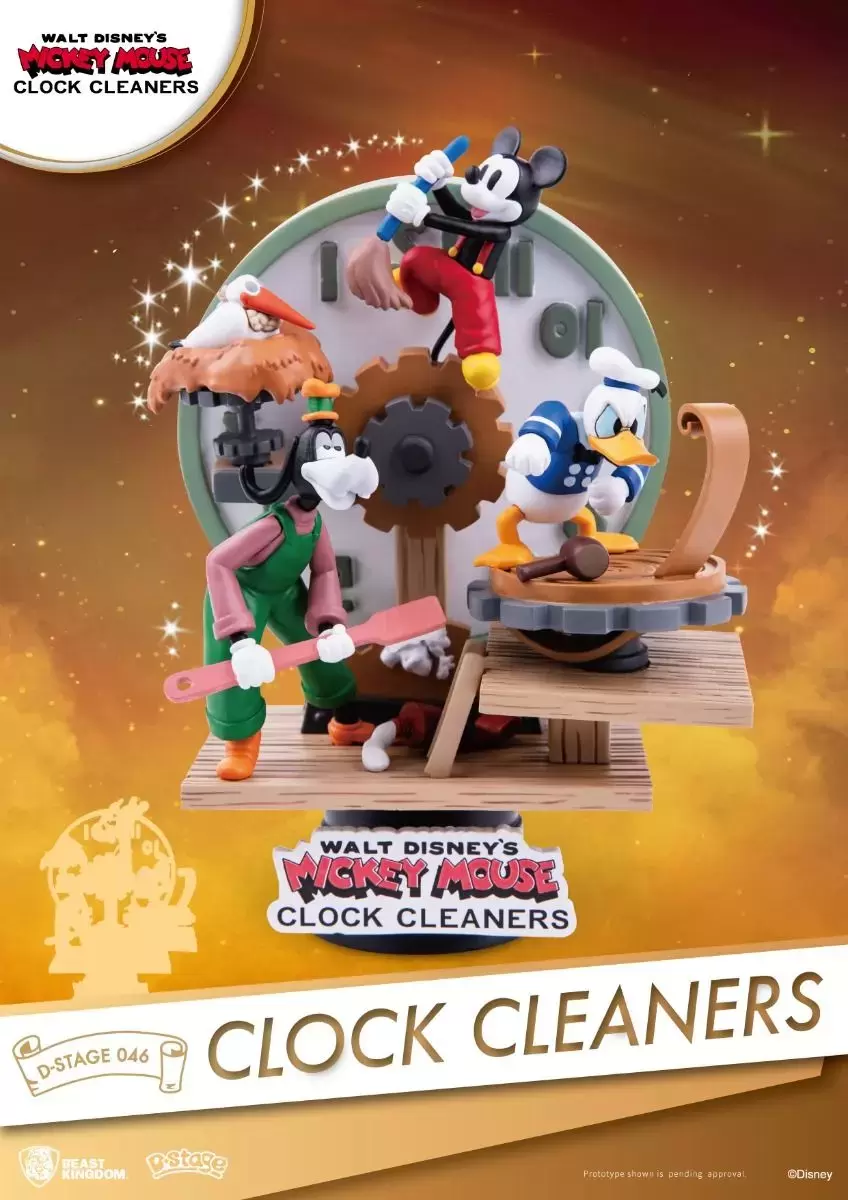 D-Stage - Disney - Clock Cleaners