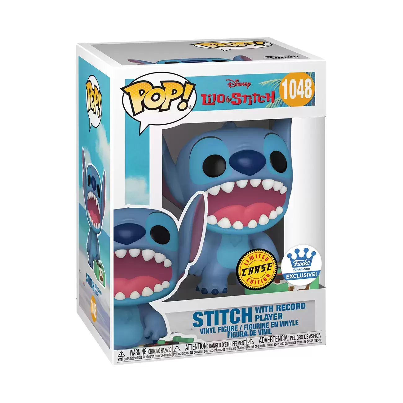 Figurine Sleeping Stitch / Lilo Et Stitch / Funko Pop Disney 1050