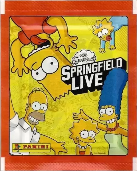 Simpsons Springfield live - Pochette