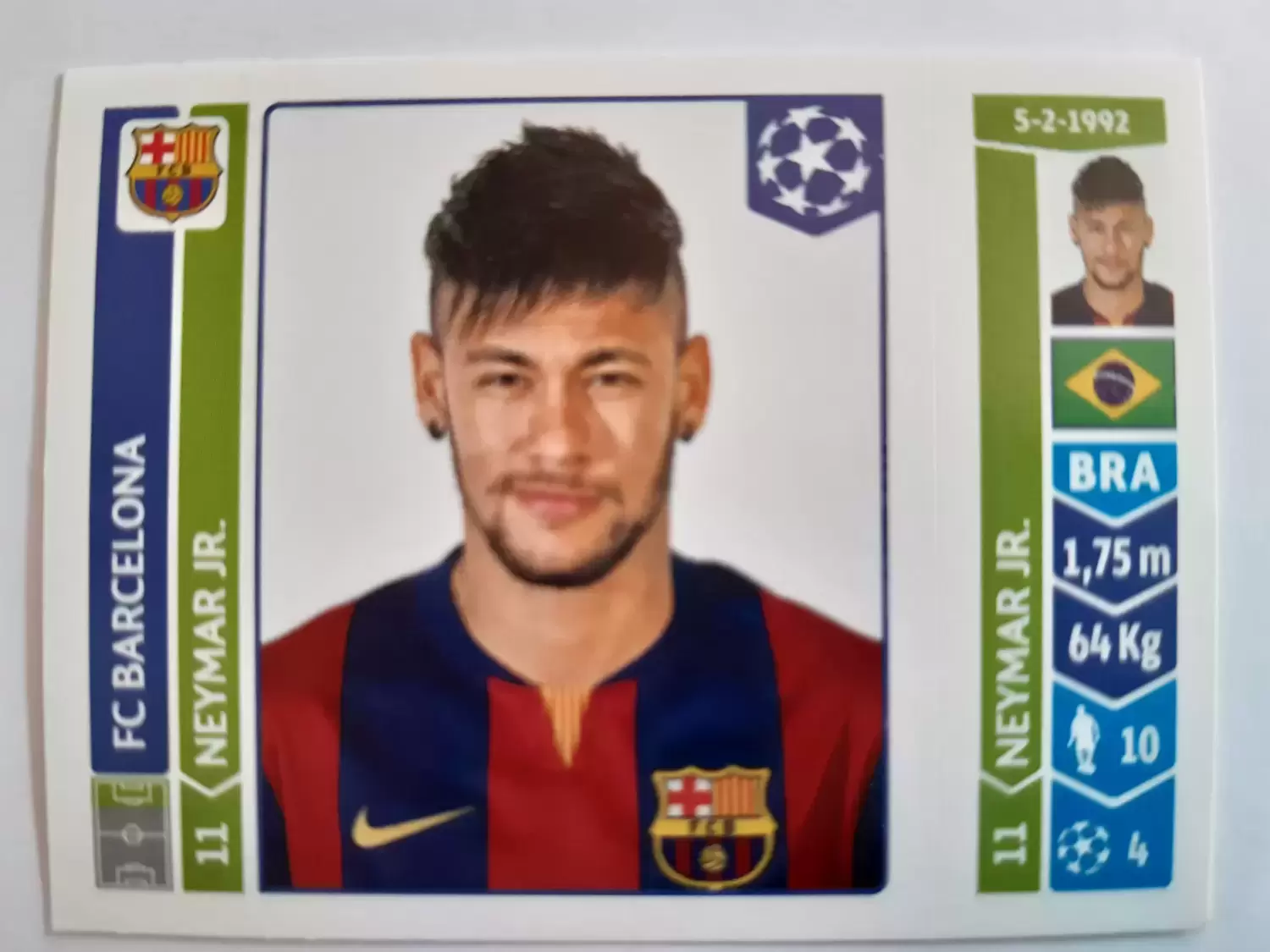 UEFA Champions League 2014-2015 - Neymar Jr. - FC Barcelona