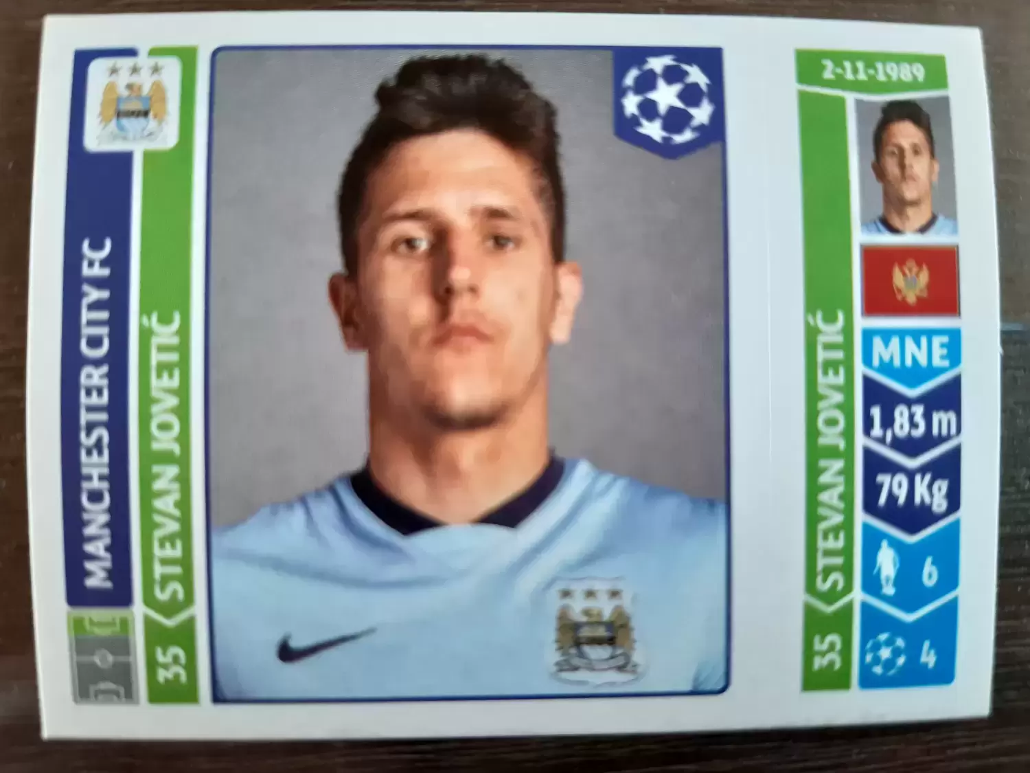 UEFA Champions League 2014-2015 - Stevan Jovetić - Manchester City FC