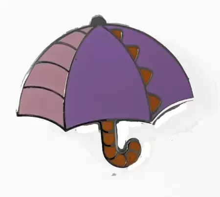 Disney - Pins Open Edition - Magical Mystery - Series 17 - Umbrella - Figment