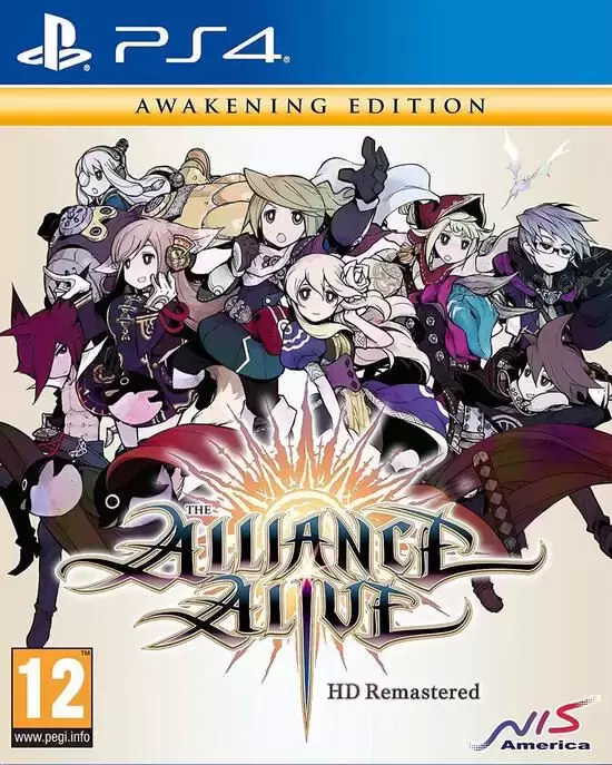 PS4 Games - The Alliance Alive HD Remastered - Awakening Edition
