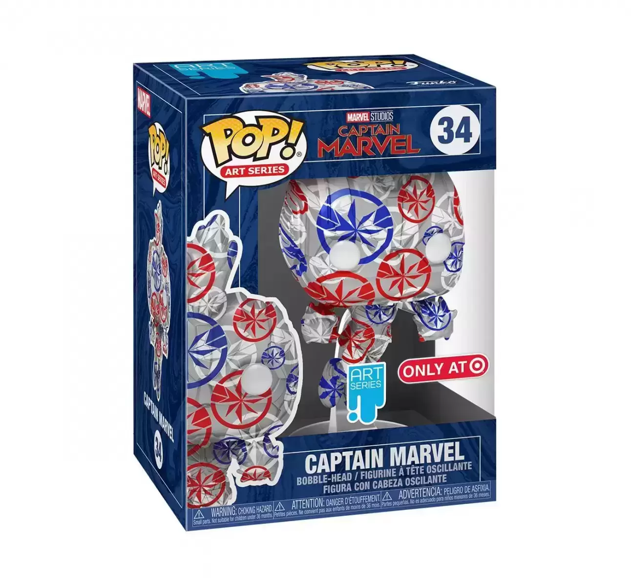 POP! Art Series - Captain Marvel - Captain Marvel