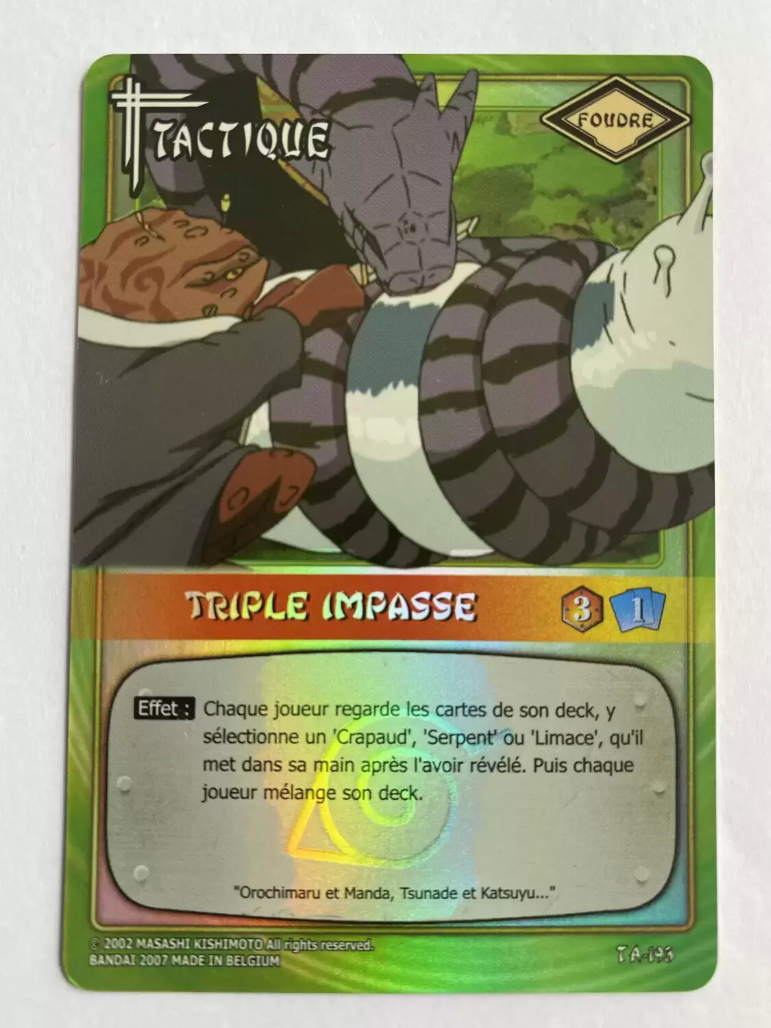 Cartes Naruto Série 05 - Triple impasse