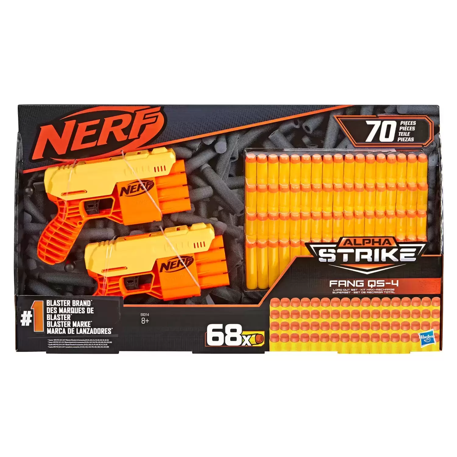 Nerf Alpha Strike - Fang QS 4 Load Out Set