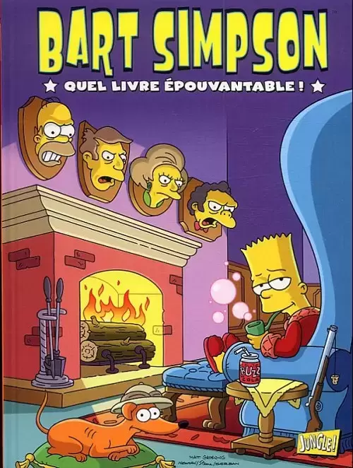 Bart Simpson - Jungle - Quel livre épouvantable !