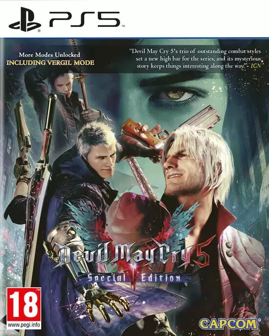 Jeux PS5 - Devil May Cry 5