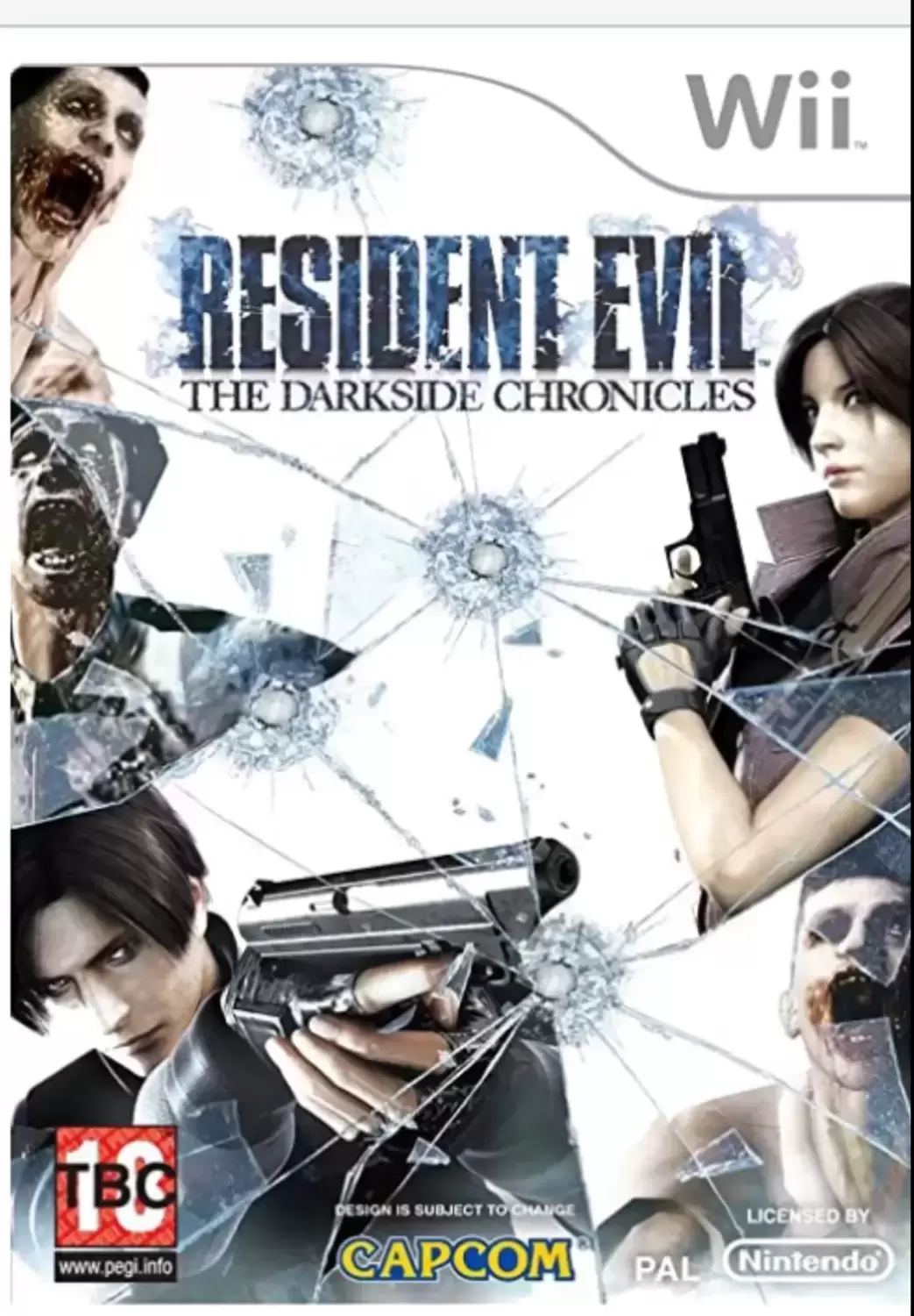 Jeux Nintendo Wii - Resident Evil : The Darksides Chronicles