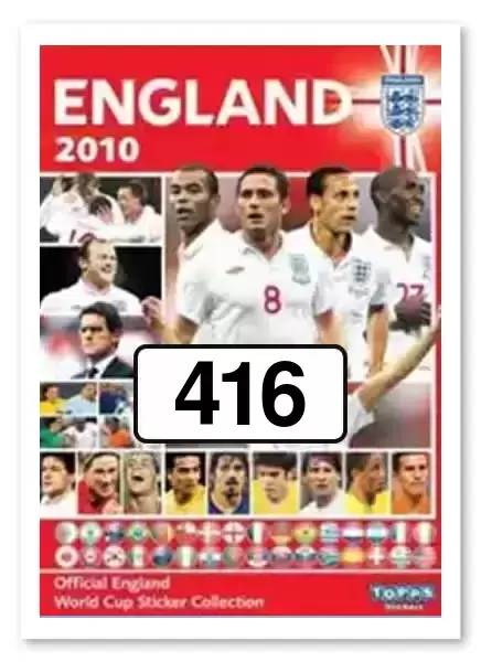 Topps England World Cup 2010 - Cesc Fabregas - Spain