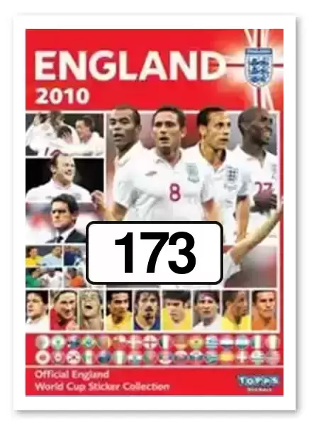 Topps England World Cup 2010 - Gabriel Heinze - Argentina