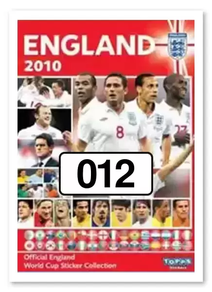 England 2010 - Joe Hart - The Squad