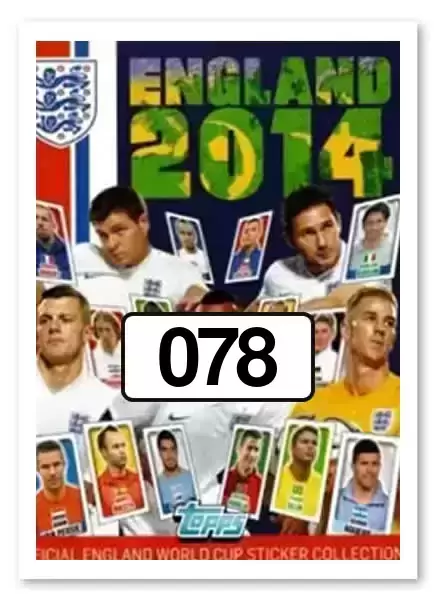 England 2014 - Andrés Iniesta - Spain