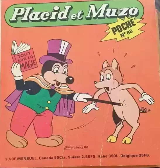 Placid et Muzo Poche - Placid Et Muzo Poche N° 88