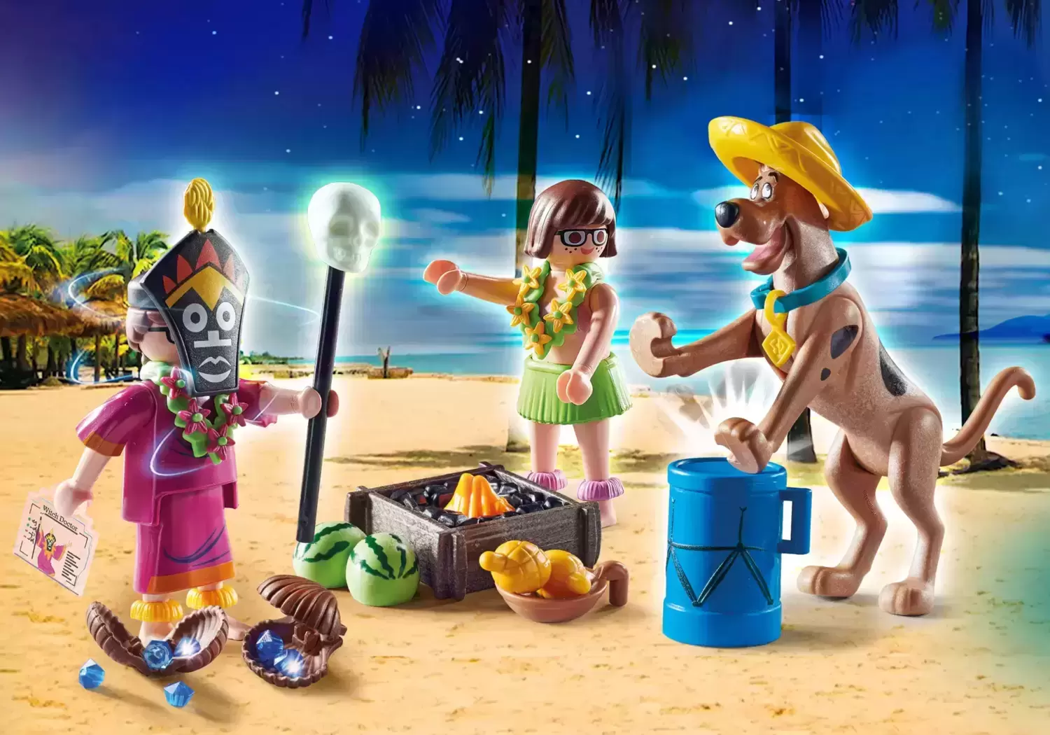 Scooby Doo Playmobil - Scooby-Doo & Witch Doctor