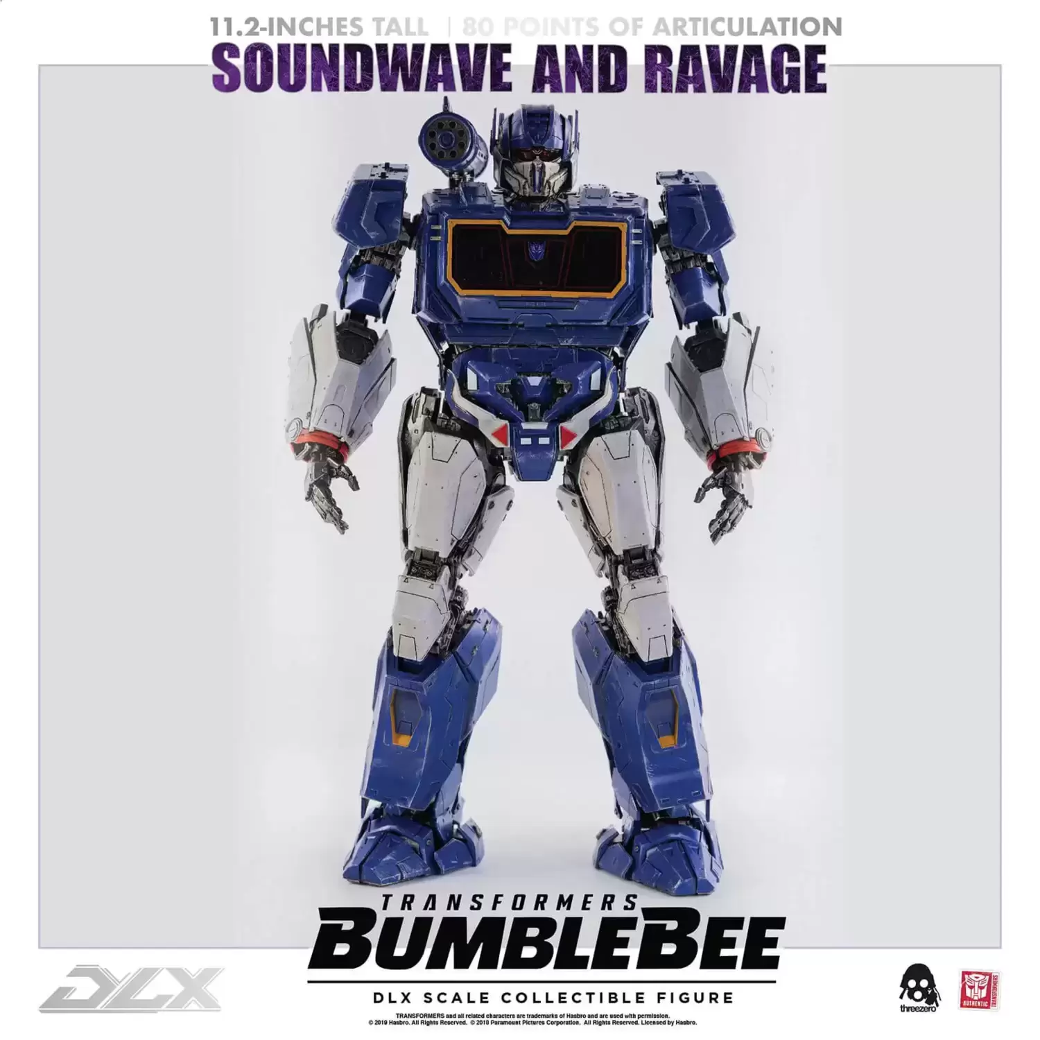 ThreeZero - Bumblebee - Deluxe Soundwave and Ravage