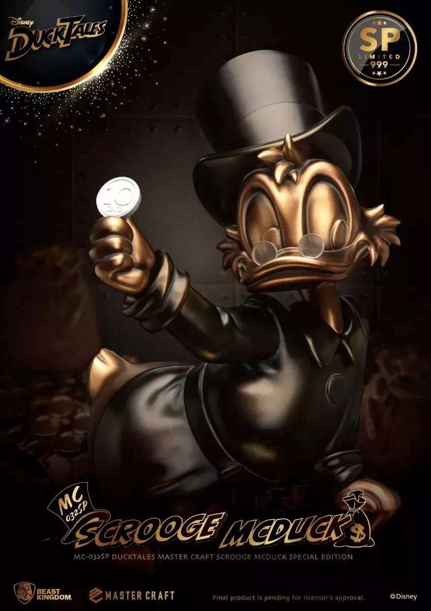 Master Craft - DuckTales - Scrooge McDuck Special Edition