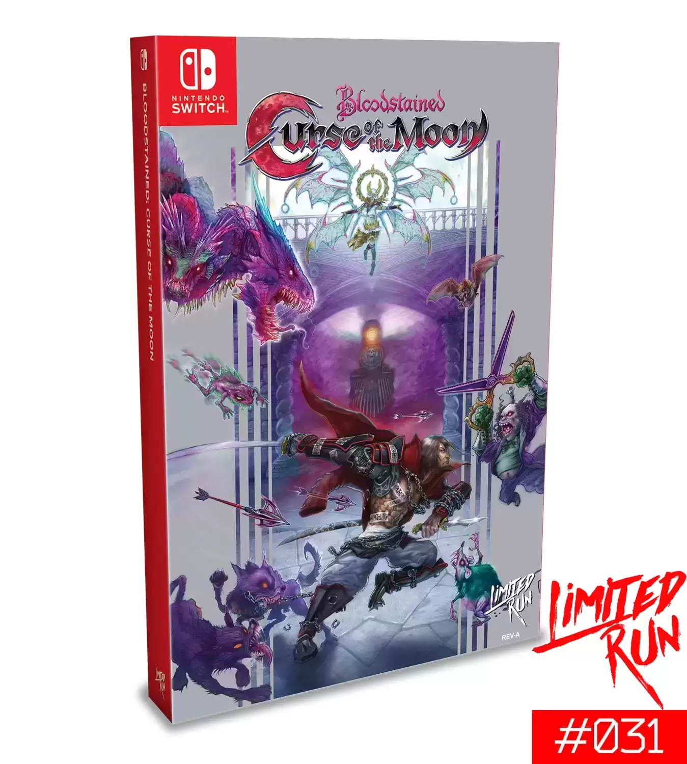 Nintendo Switch Games - Bloodstained: Curse of the Moon - Classic Edition