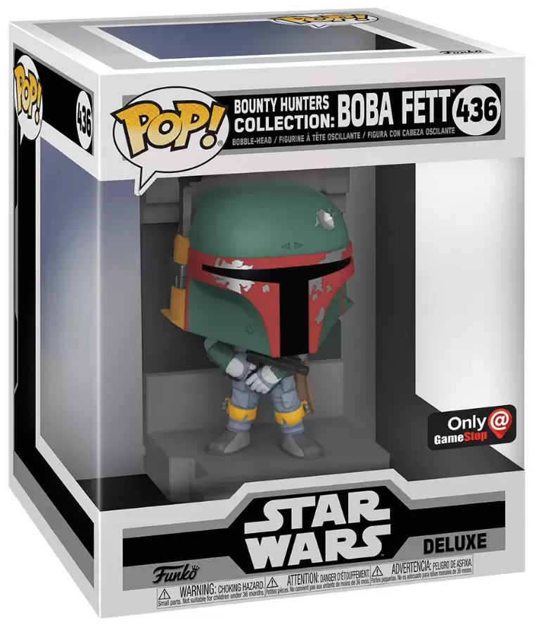 POP! Star Wars - Bounty Hunters Collection - Boba Fett Deluxe