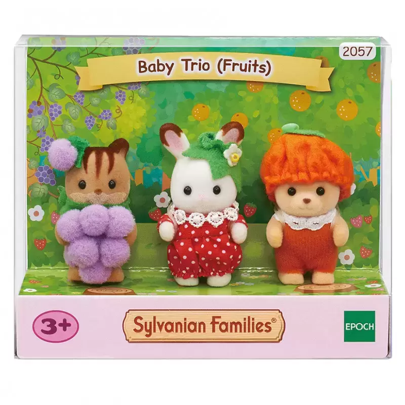 Sylvanian Families (Europe) - Baby Trio Fruits