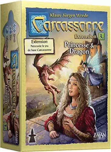 Carcassonne - Carcassonne Extension 3 - Princesse et Dragon