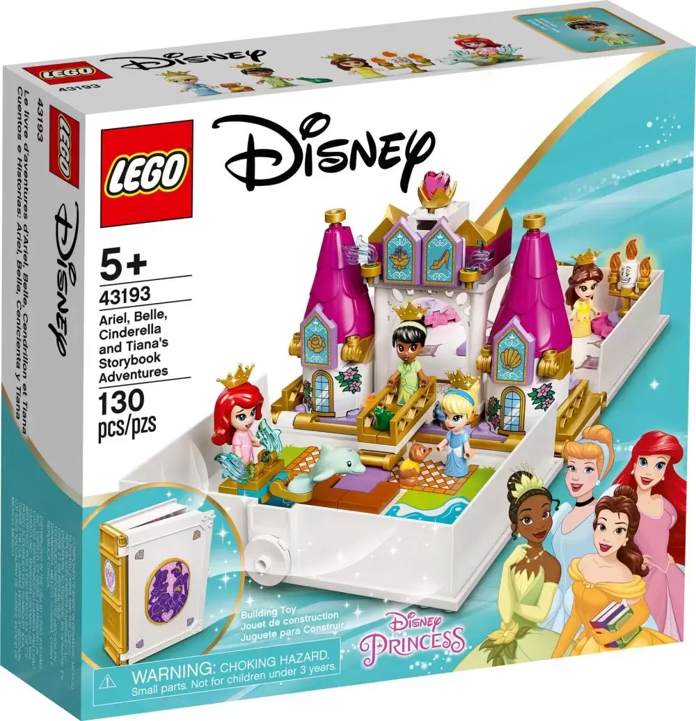 LEGO Disney - Ariel, Belle, Cinderella and Tiana\'s Storybook Adventures