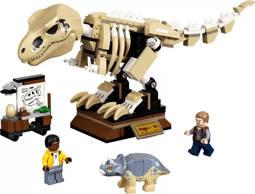 LEGO Jurassic World - T. Rex Dinosaur Fossil Exhibition