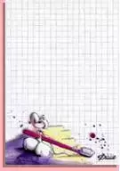 Feuilles A6 - Feuille Diddl format A6 n°44